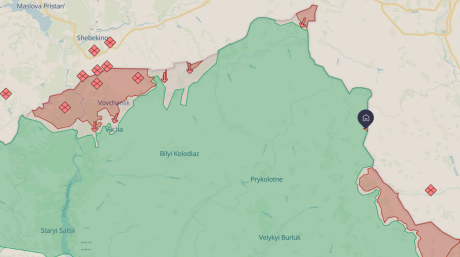 Russian forces attempt to breach border at new points in Kharkiv Oblast – video
