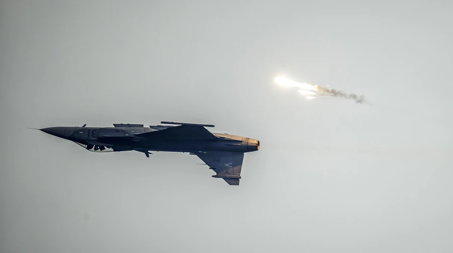 В Венгрии разбился истребитель Gripen