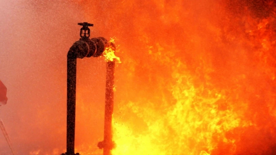 Russians attack gas infrastructure in Ukraine's west again