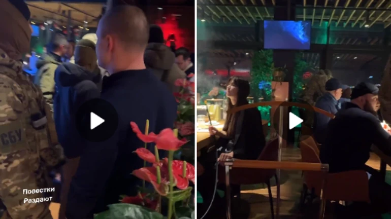 Ukraine's Security Service explains recent visits to Kyiv restaurants together with enlistment and migration officers