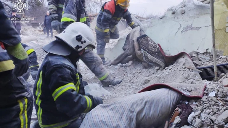 Five people killed in Lviv Oblast in Russian night attack