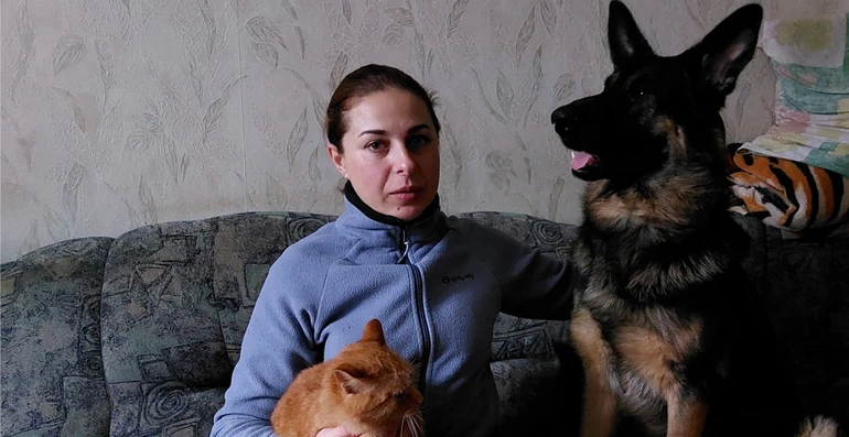 People live their lives not comprehending what happiness it is to hug children. Story of a woman whose entire family was taken by war