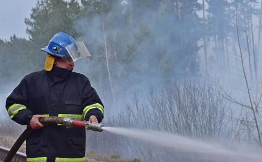 У Чорнобильській зоні й на Житомирщині досі борються з тлінням пеньків і торф’яника
