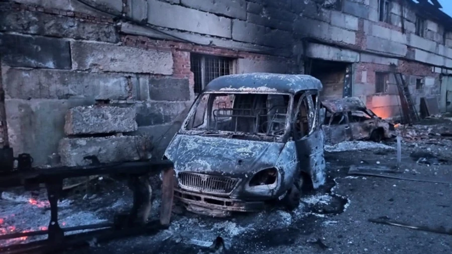 РФ атаковала 6 Геранями строительную базу в Славянске - ГВА