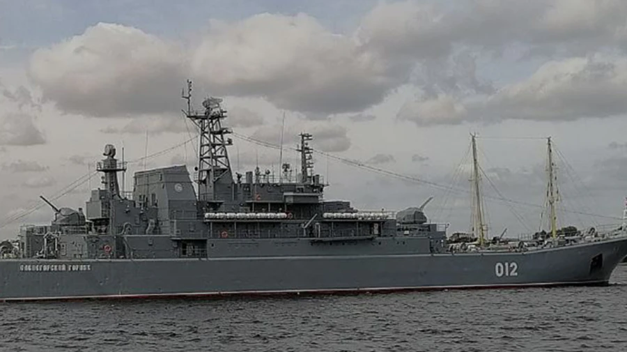 Special operation in Novorossiysk: Ukrainian drone damages Russian landing ship 