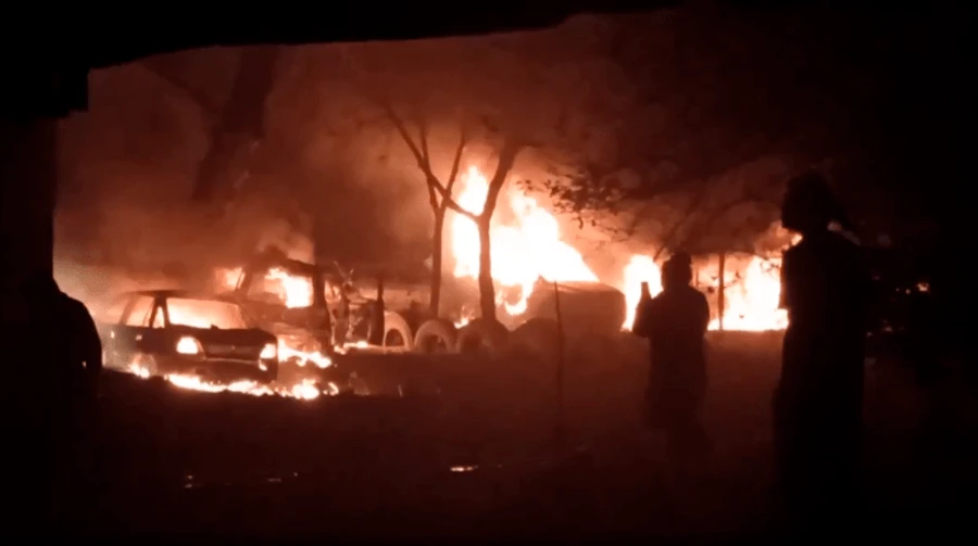 Mykoaliv: 8 injured following Russian missile strike on apartment block