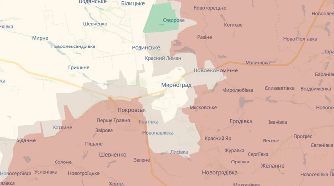 Силы обороны оставили часть позиций под Покровском и Мирноградом – УП