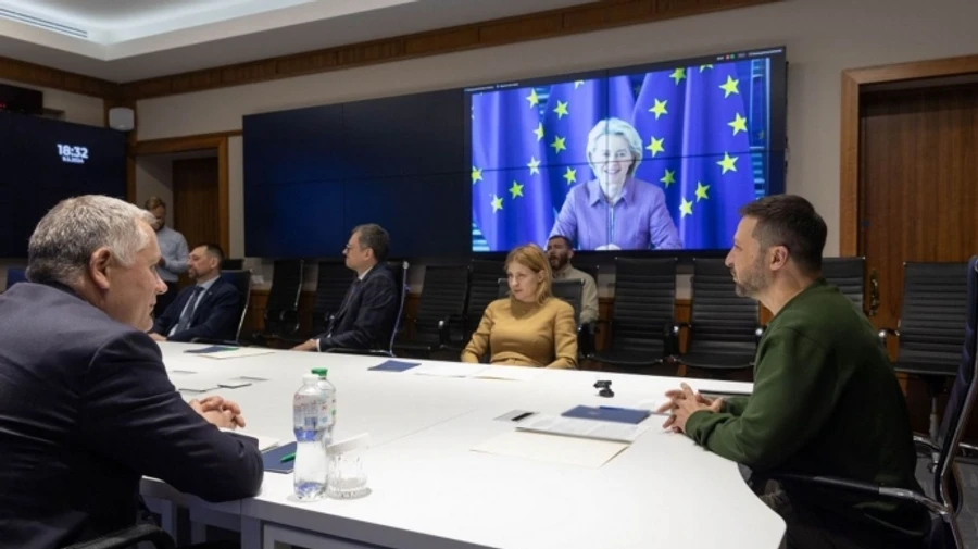 Zelenskyy discusses Ukraine's progress towards EU with Ursula von der Leyen