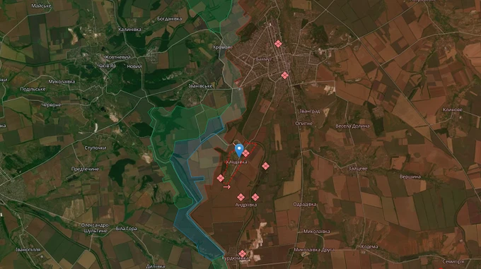 Ukrainian defence forces consolidate near Klishchiivka, fighting continues – General Staff