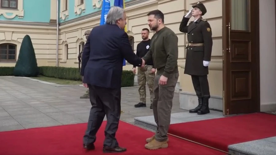 Зеленский встретился с генсеком ООН