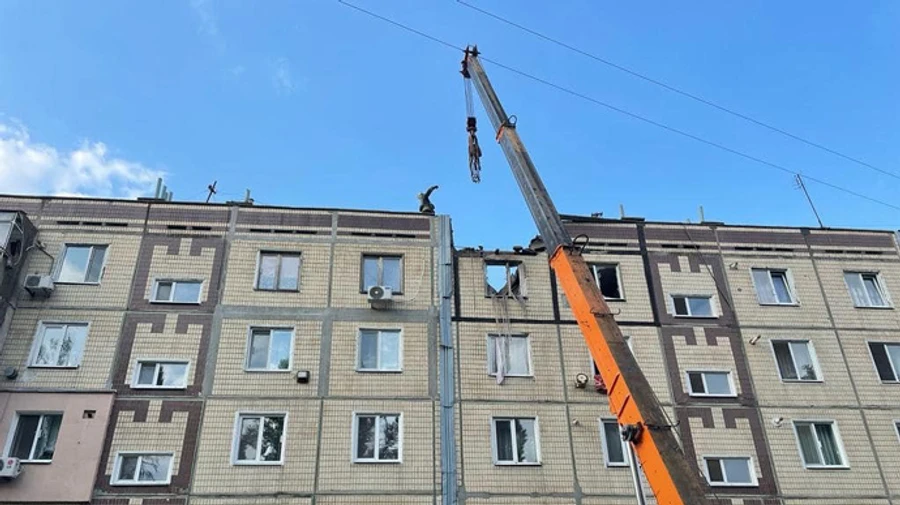 Враг обстрелял город Никополь на Днепропетровщине