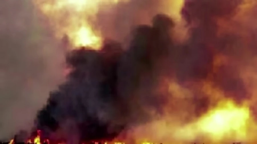 Russians attack Mykolaiv with Shahed UAVs, causing fires and injuring people