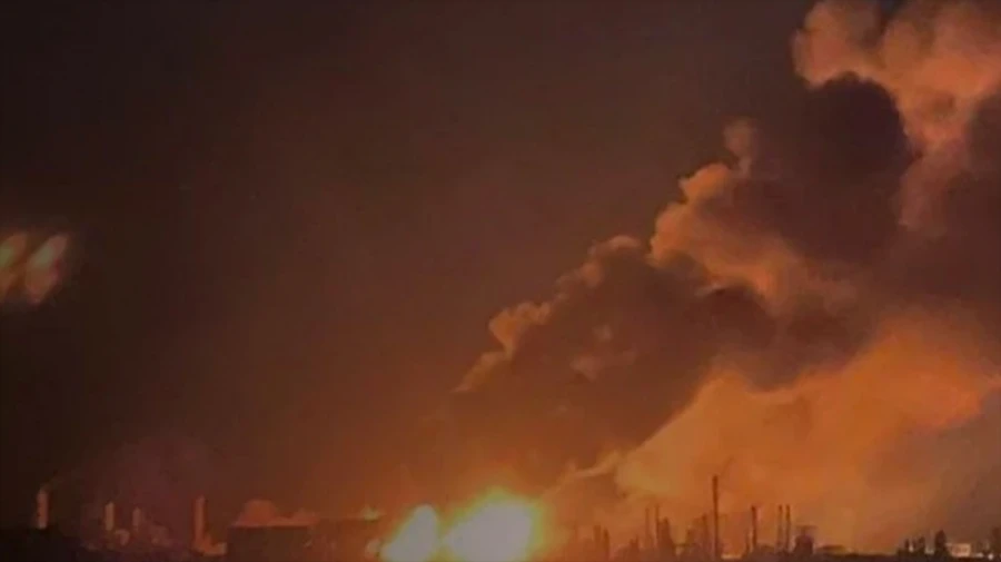 Drone attack halts operations at Gazprom's plant in Astrakhan, says Reuters