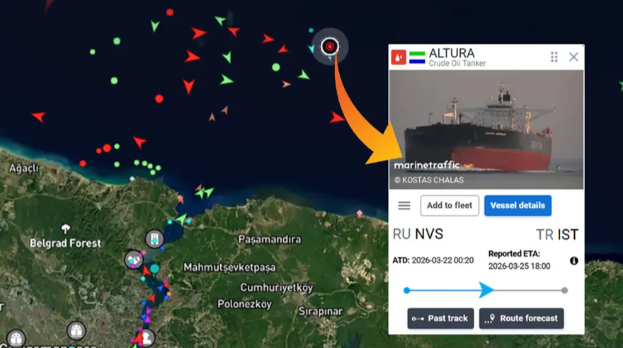 Drone attacks Russian shadow fleet tanker carrying oil off Turkish coast