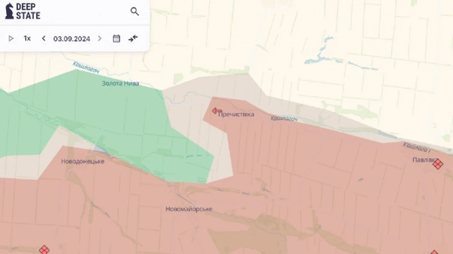 Russians occupy Prechystivka in Donetsk Oblast