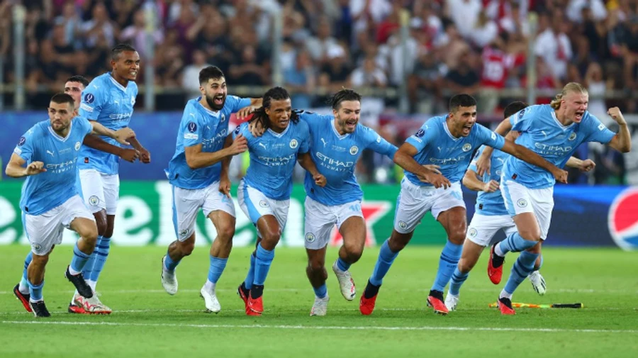 Манчестер Сити в серии пенальти обыграл Севилью и стал обладателем Суперкубка УЕФА