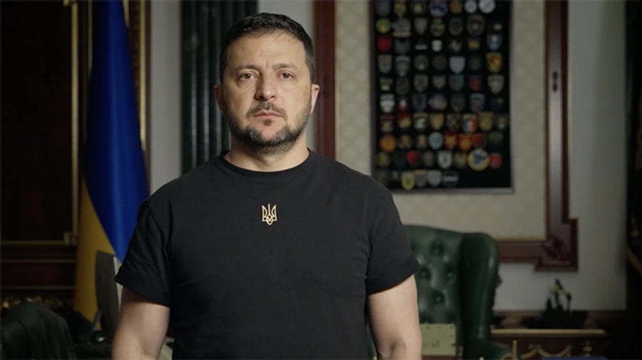 Zelenskyy thanks the air defence soldiers: they repelled a daring Russian attack