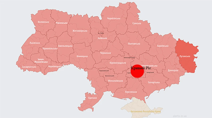 Occupiers launch missile attack on Kryvyi Rih, damaging hydrotechnical structures