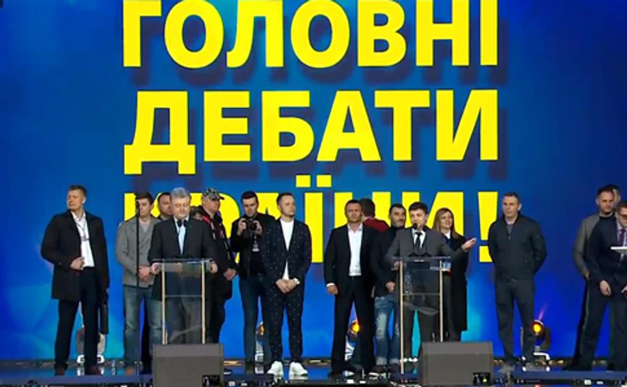 Зеленский – Порошенко: Я не ваш оппонент, я ваш приговор