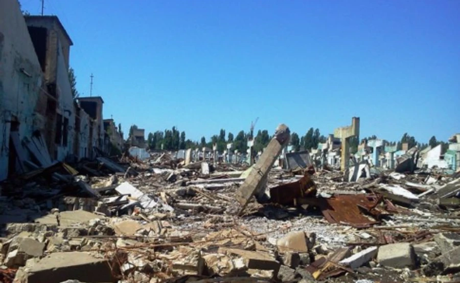 На хлопчатобумажном комбинате в Херсоне произошел обвал: погиб человек