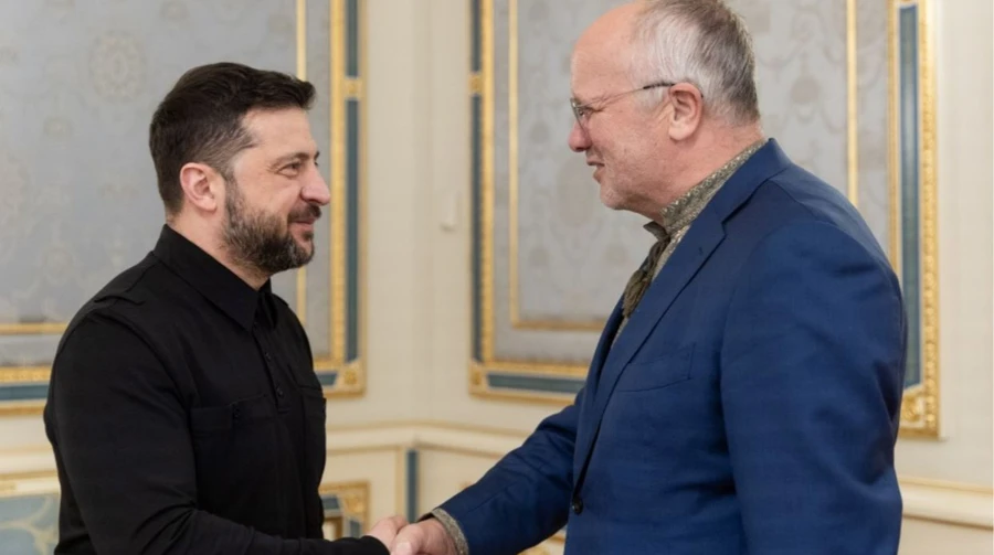 The Speaker of the Seimas of Lithuania came to Ukraine for the first time and met with Zelenskyi