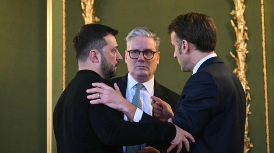 UK and France sign declaration of intent to deploy troops in Ukraine if peace deal is reached