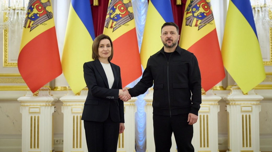 Зеленський прибув у Молдову