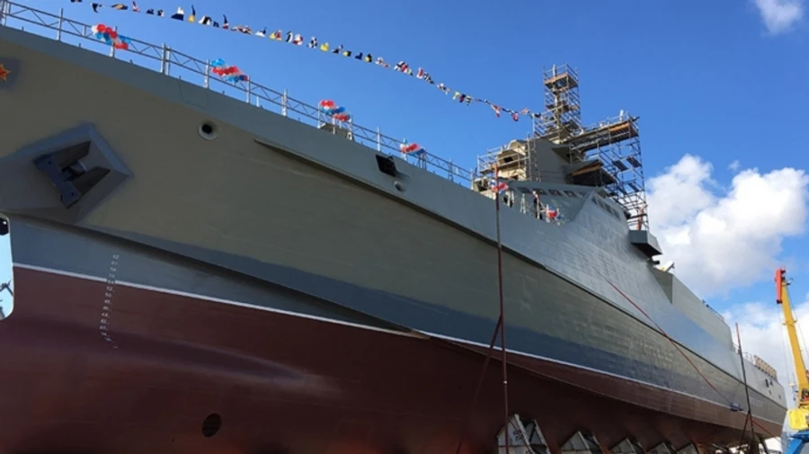 Ukrainian Defence Intelligence strikes Russian patrol ship