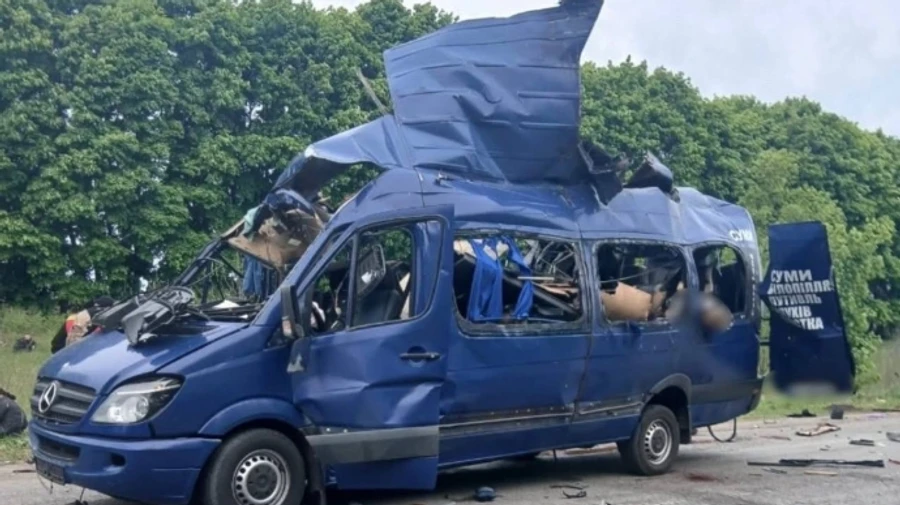 На Сумщині російські військові атакували рейсовий автобус: 9 загиблих, 4 поранених