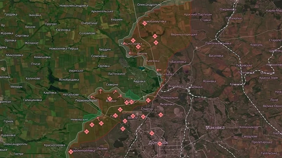 Российские войска пытаются перерезать дорогу в Авдеевку – МВА