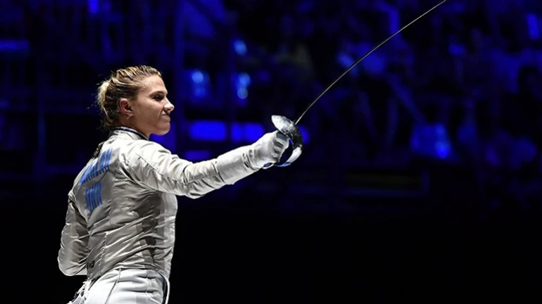 Ukrainian fencer disqualified from World Cup for refusing to shake hands with Russian opponent