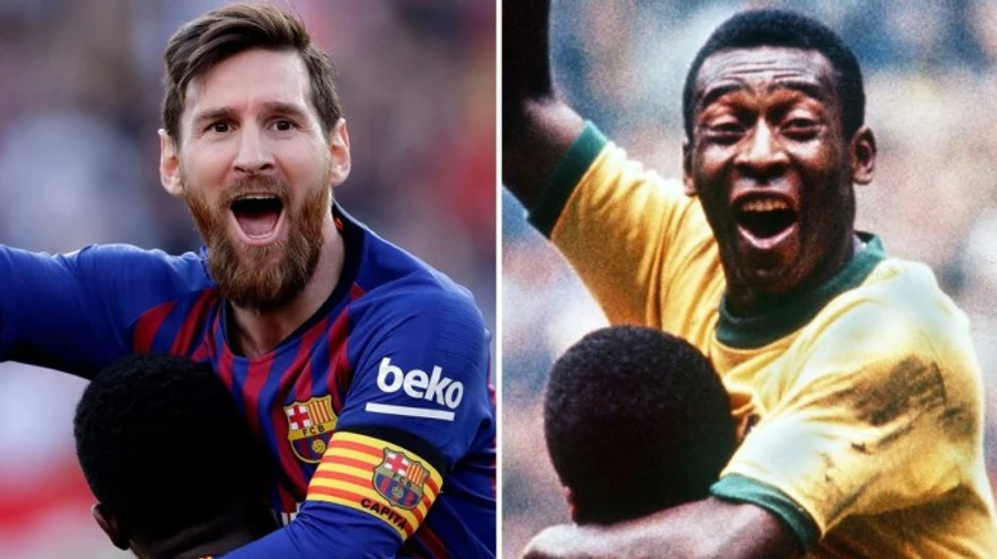 Лионель Месси повторил рекорд Пеле по количеству голов за один клуб