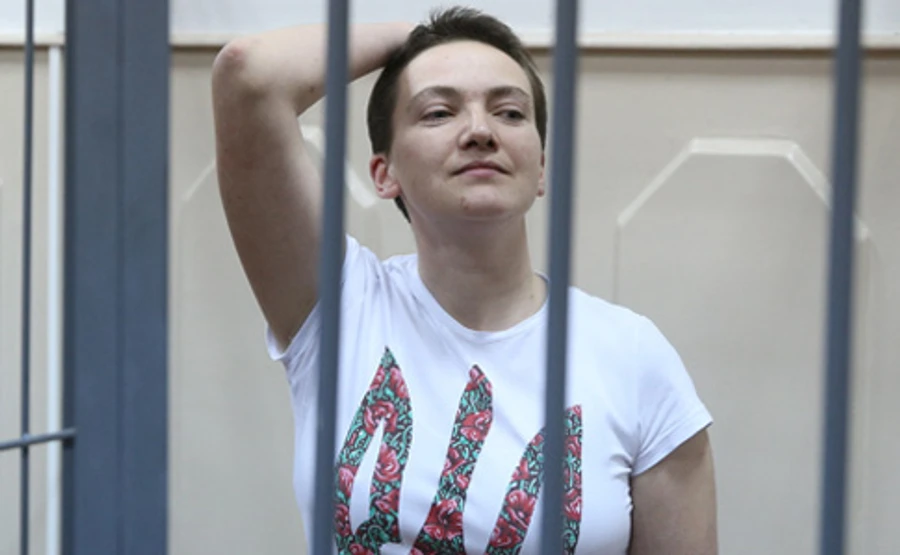 Адвокат: Савченко потеряла 15 кг веса