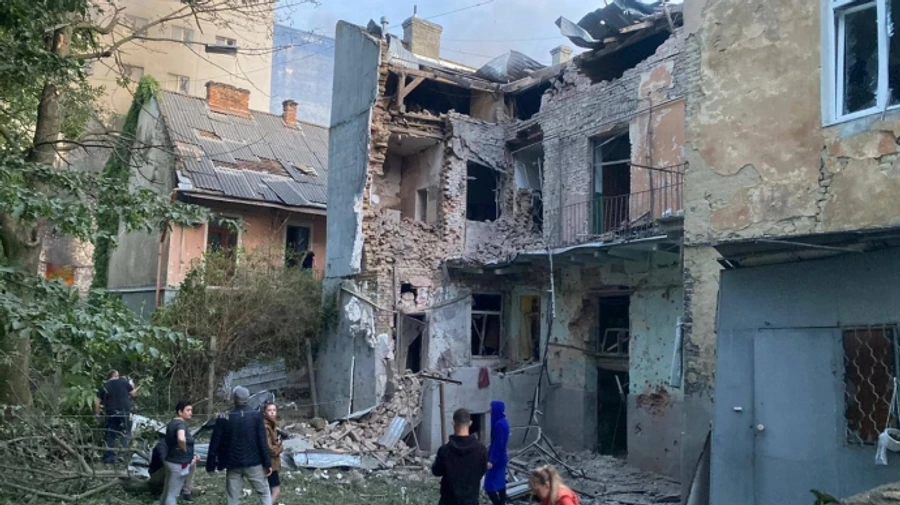 У Львові російський БпЛА влучив у житловий будинок – ОВА