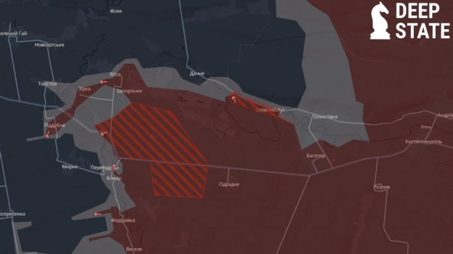 Russians occupy two villages between Donetsk and Dnipropetrovsk oblasts – DeepState