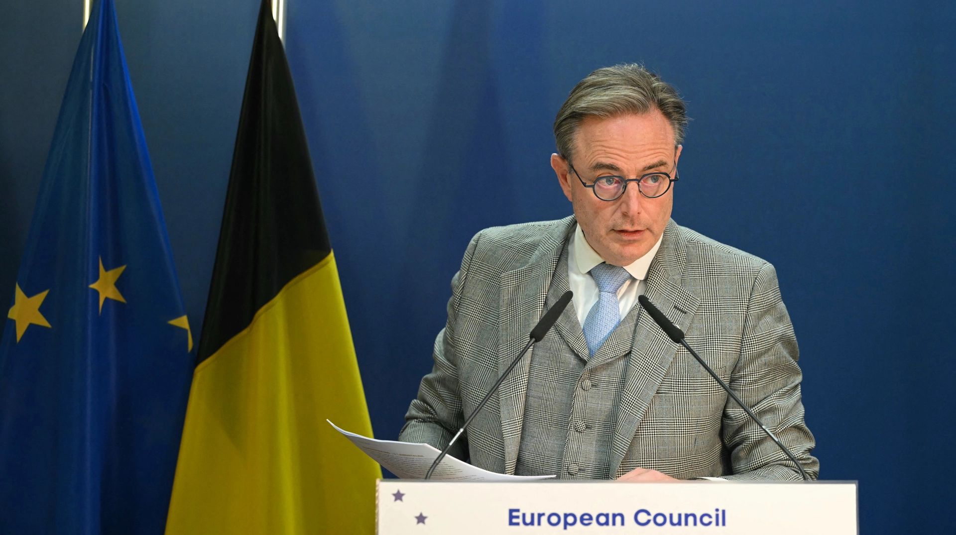 Belgium blocks €140 billion 