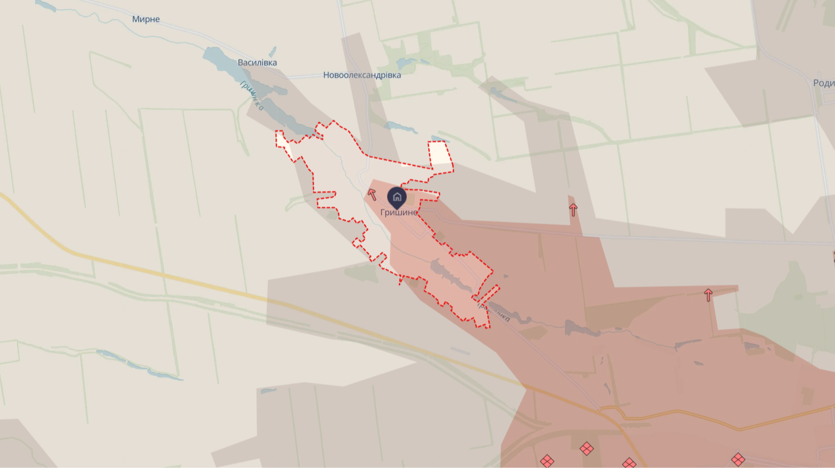 7 корпус ДШВ заперечує контроль Гришиного: У центрі села йдуть бої