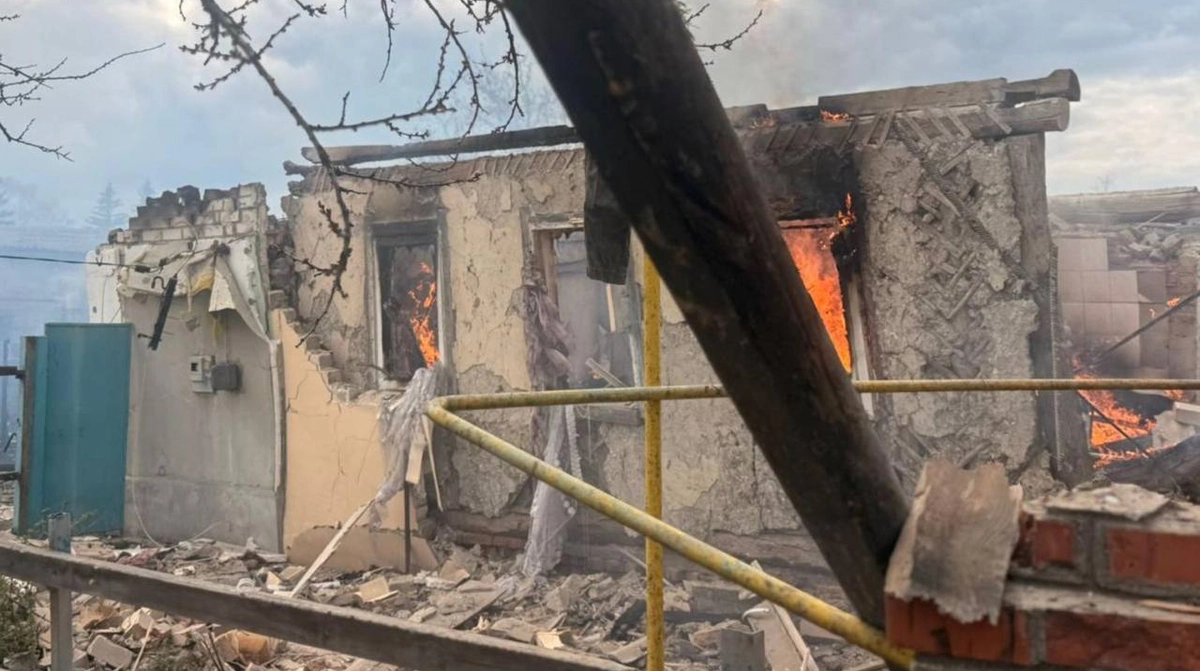 Russian drone attack on Kupiansk district kills 74-year-old woman, injures 3 people – photos