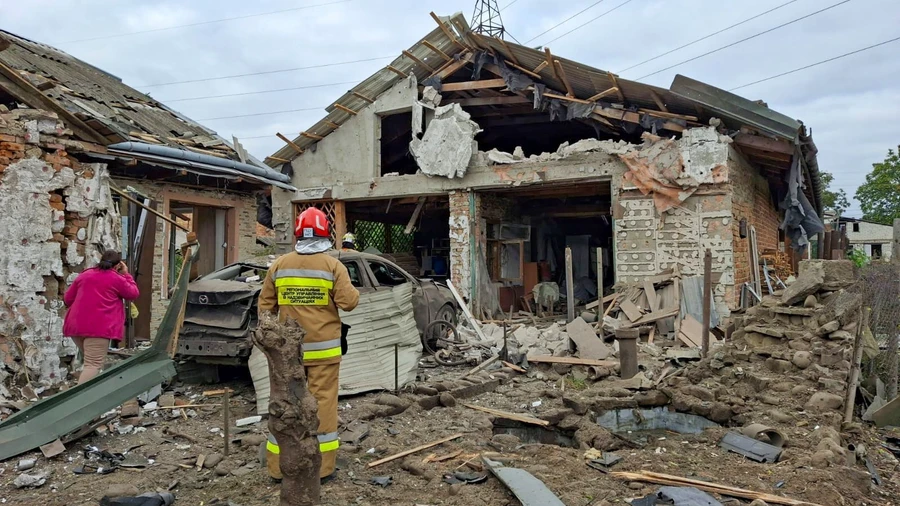 Во Львовской области российский БпЛА повредил жилые дома: 3 человека пострадали