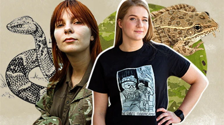 Blood sisters. What do combat medics Field Toad and Steppe Viper carry in their tactical backpacks?