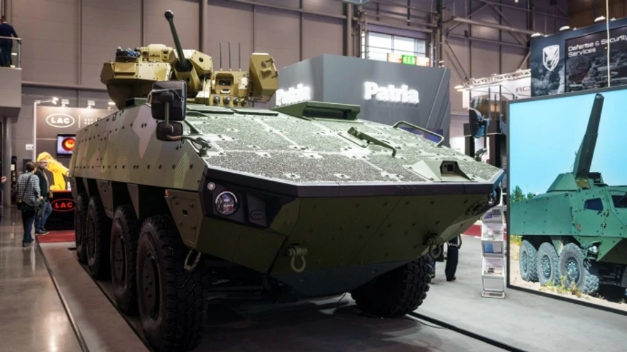 Latvia to supply Ukraine with 42 Patria 6x6 armoured vehicles