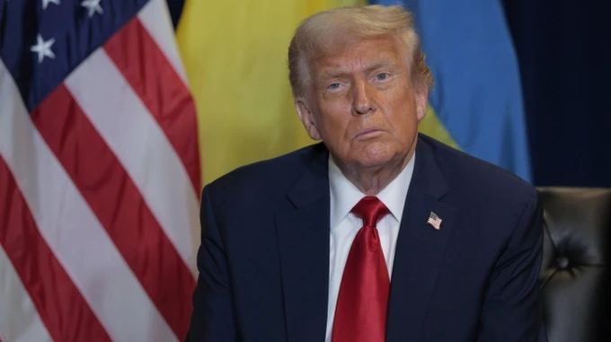 Trump says he can say whether he trusts Putin in about a month