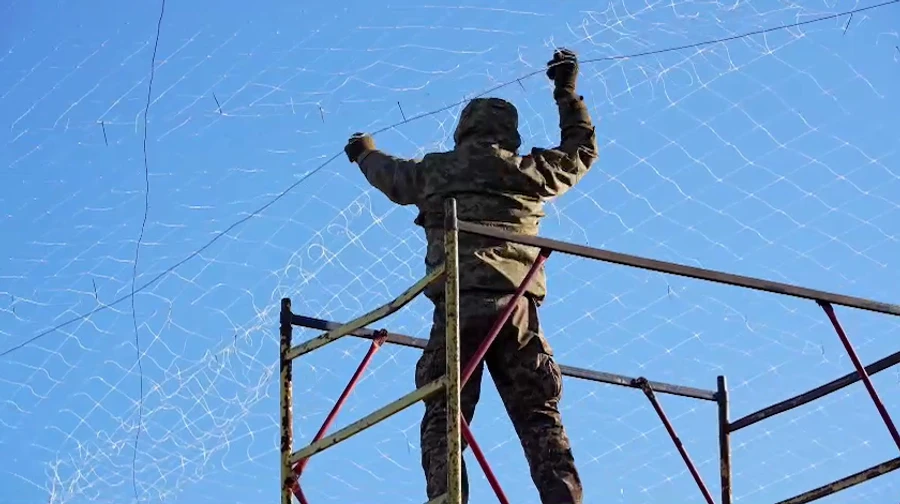 Another 25 kilometres of roads on key routes in Donetsk Oblast to be covered with anti-drone nets