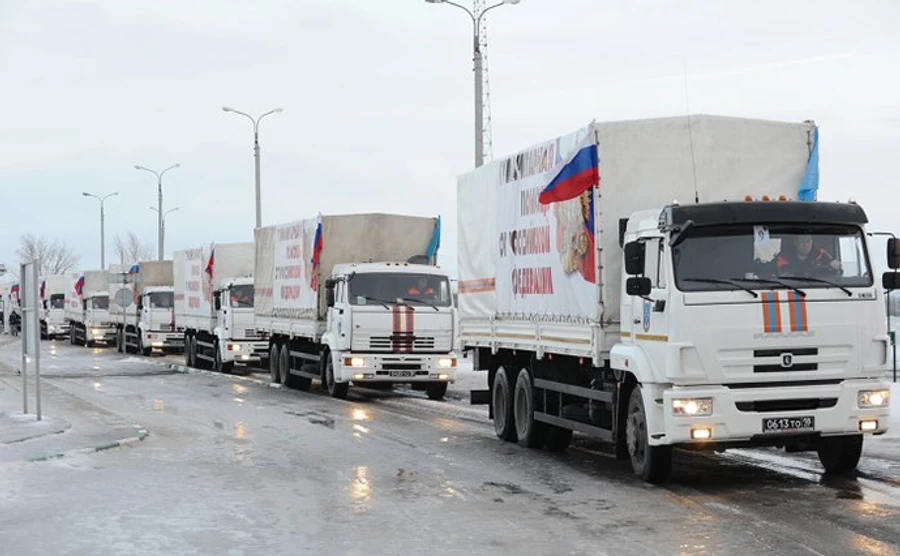 Росія формує черговий гумконвой для Донбасу