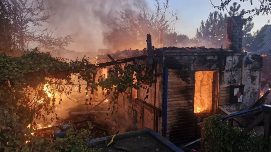 Russia conducts combined attack on Dnipropetrovsk Oblast, damaging infrastructure facilities – photos