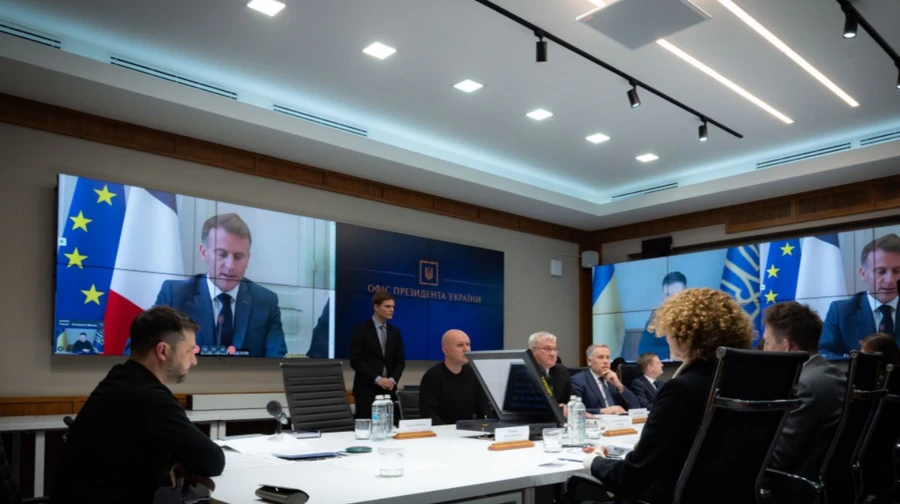 Zelensky said that he could meet with Trump with the participation of European leaders