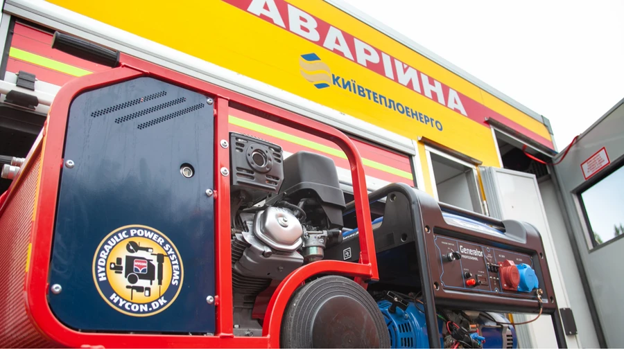 Mobile boiler rooms now used for heating in Kyiv hospitals