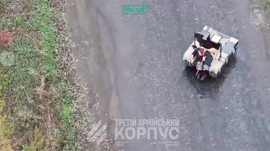 Ukrainian ground robot evacuates woman, 77, from grey zone – video