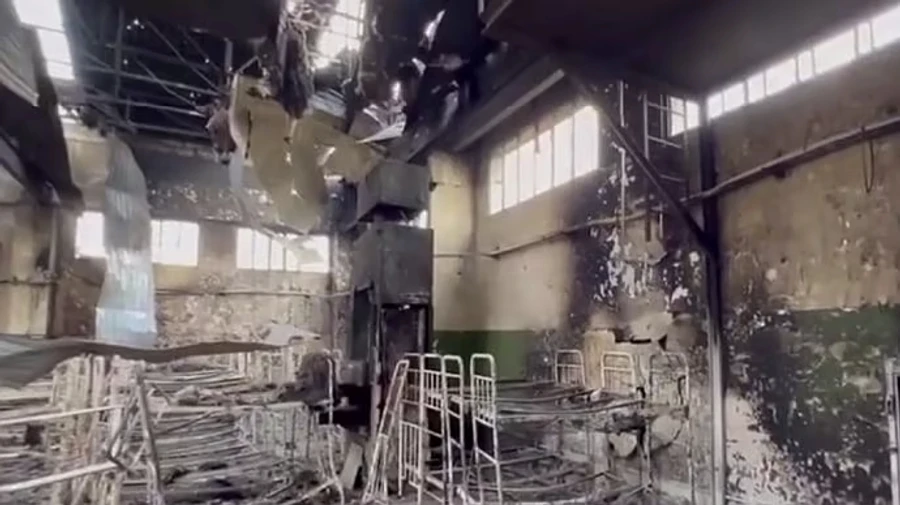 Explosion in PoW camp in Olenivka was caused by Russians using thermobaric grenade launcher – Prosecutor General's Office