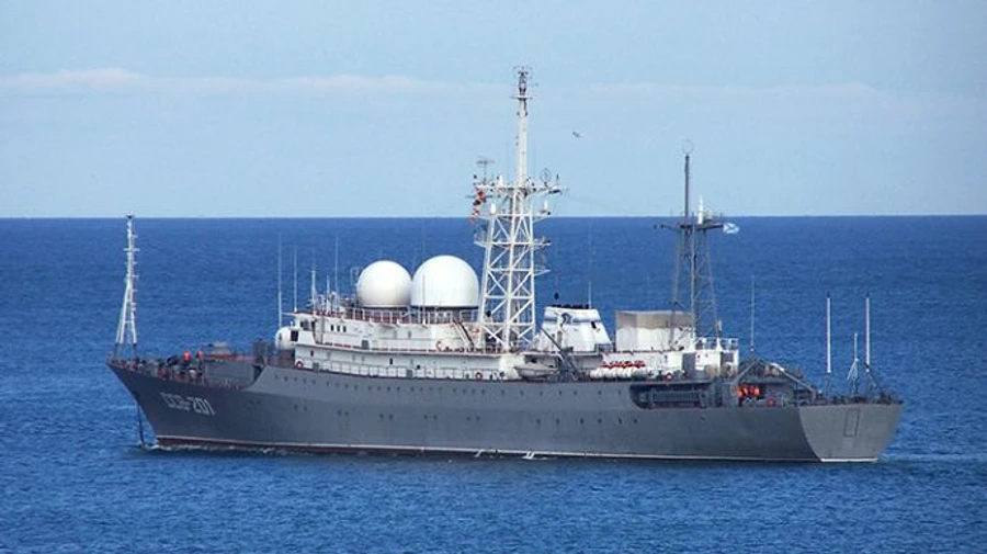 Russia claims that Ukraine attacked a Black Sea Fleet ship with naval drones